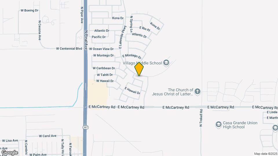 346 E Caribbean Dr Map and Location Details