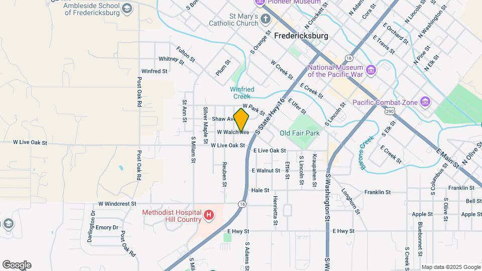 201 W Walch Ave Map and Location Details