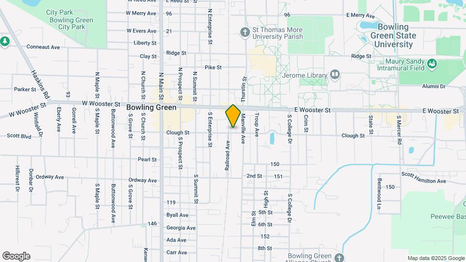 505 Clough St Map and Location Details