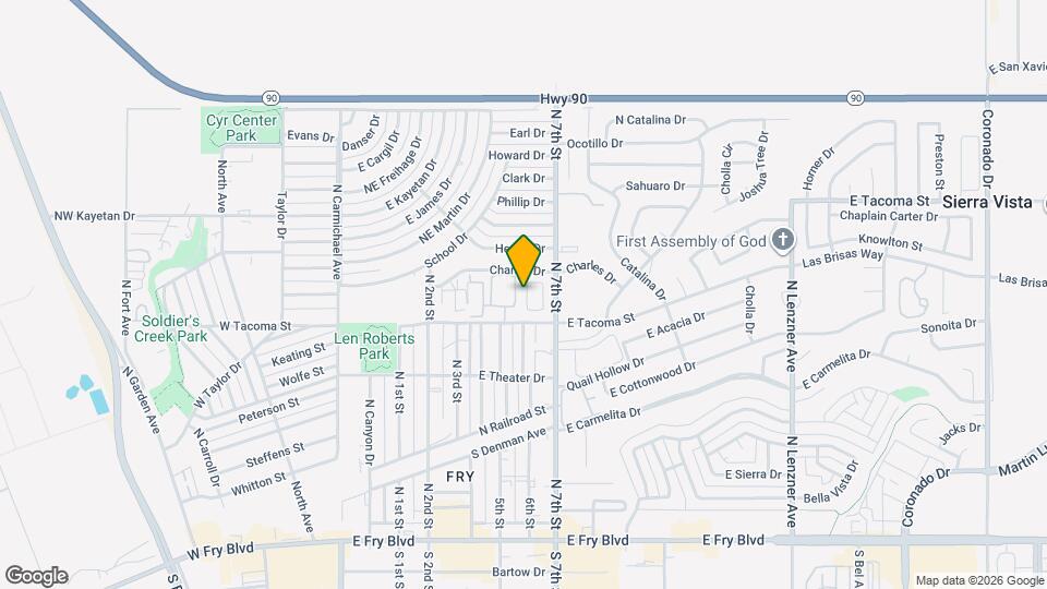 820 4 Winds Cir Map and Location Details