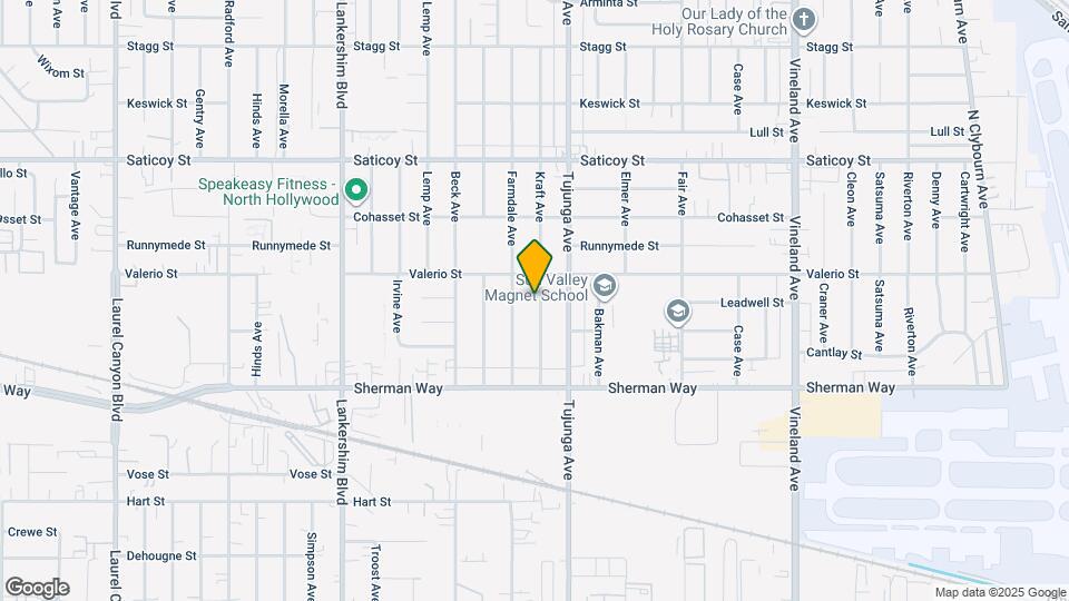 7333 Kraft Ave, Unit 1.5 Map and Location Details