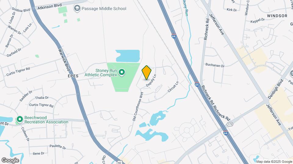 394 Deputy Ln Map and Location Details