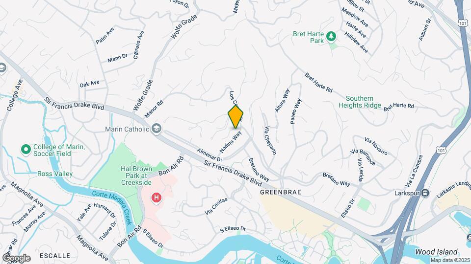 150 Tioga Ln Map and Location Details