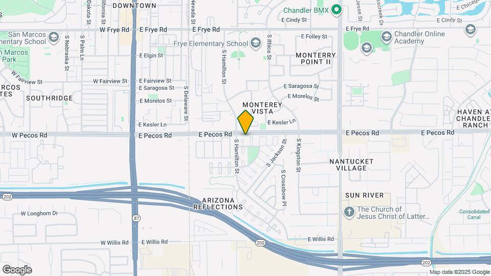 1021 S Bogle Ct Map and Location Details