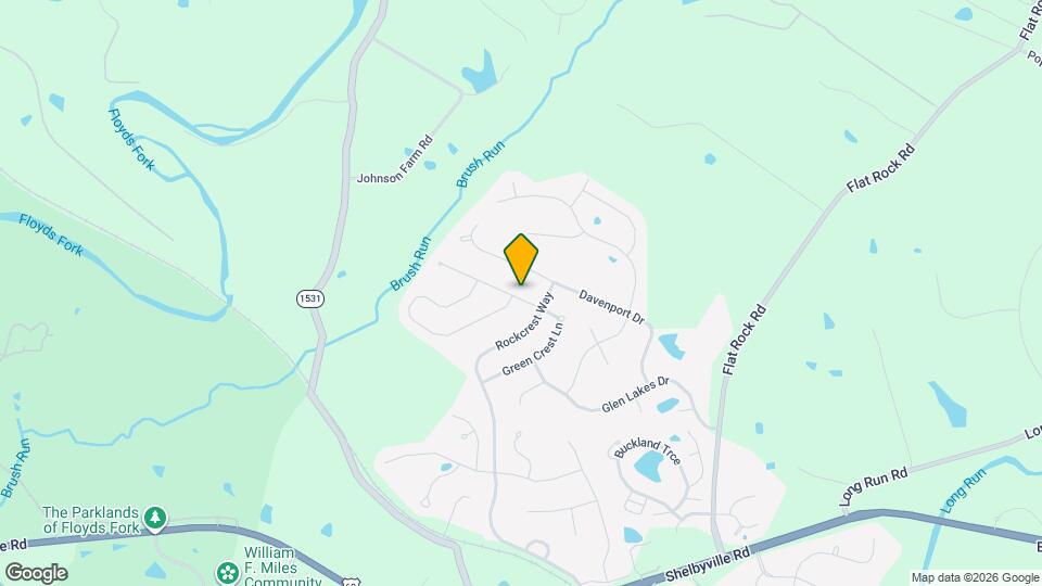 16991 Green Crest Ln Map and Location Details