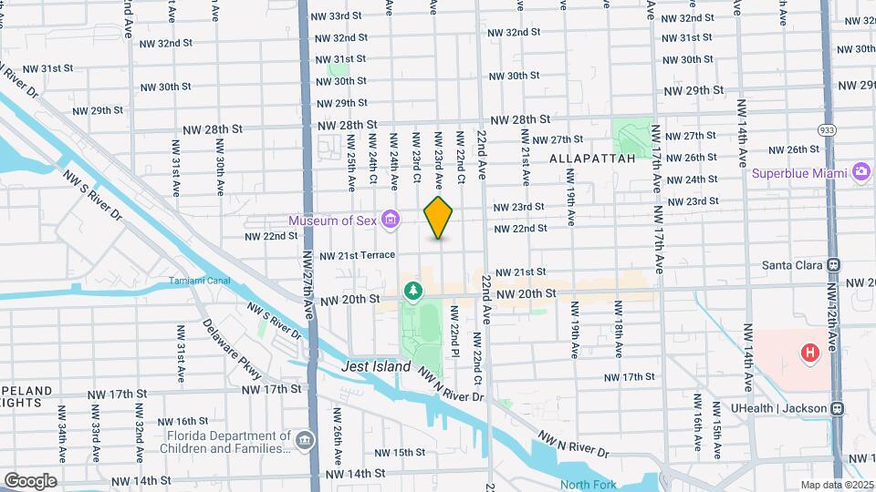 2160 NW 23rd Ave Mapa y Detalles de la Ubicación