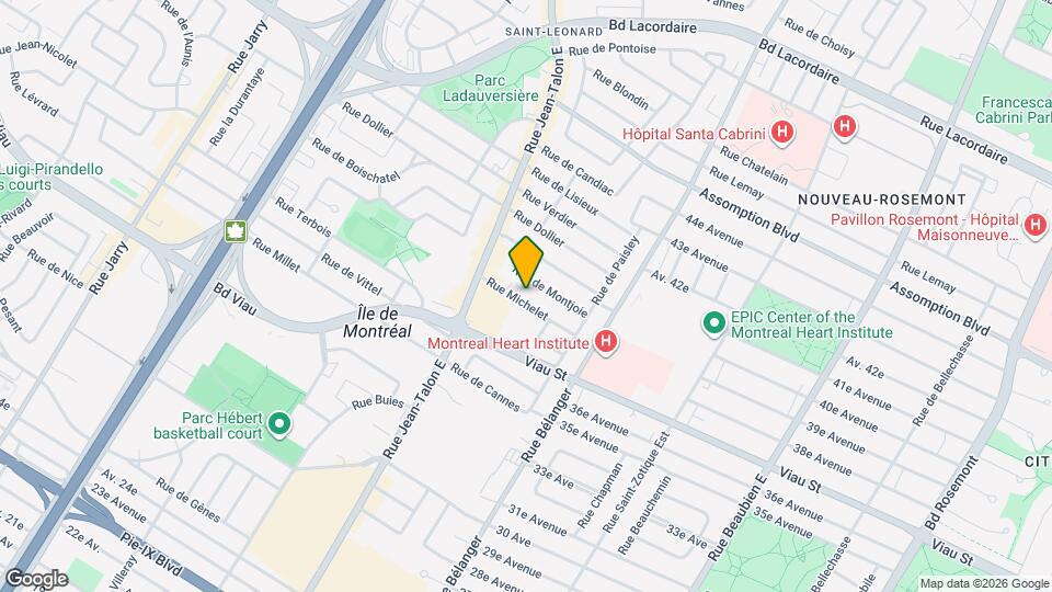 7145 Michelet Rue Map and Location Details