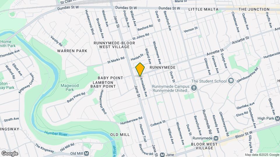 494 Armadale Ave Map and Location Details