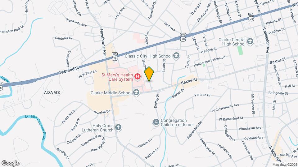 258 Magnolia St Map and Location Details