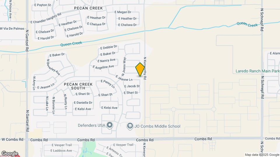 1788 E Jeanne Ln Mapa y Detalles de la Ubicación