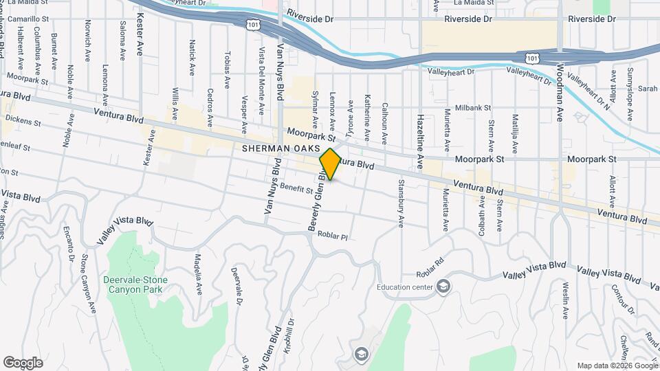 14332 Dickens St, Unit 25 Map and Location Details