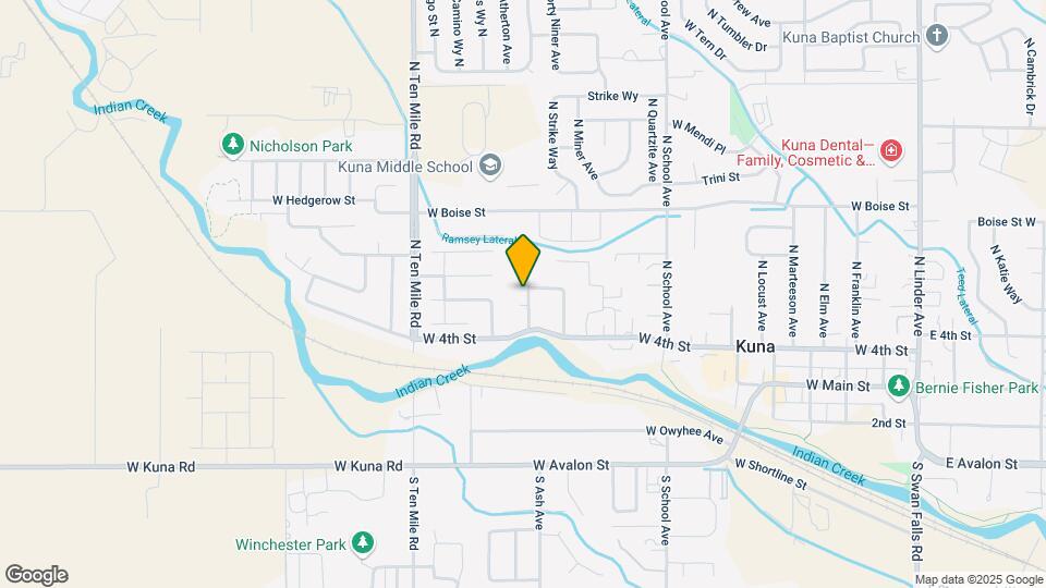 1308 W Ryegrass Ct Map and Location Details