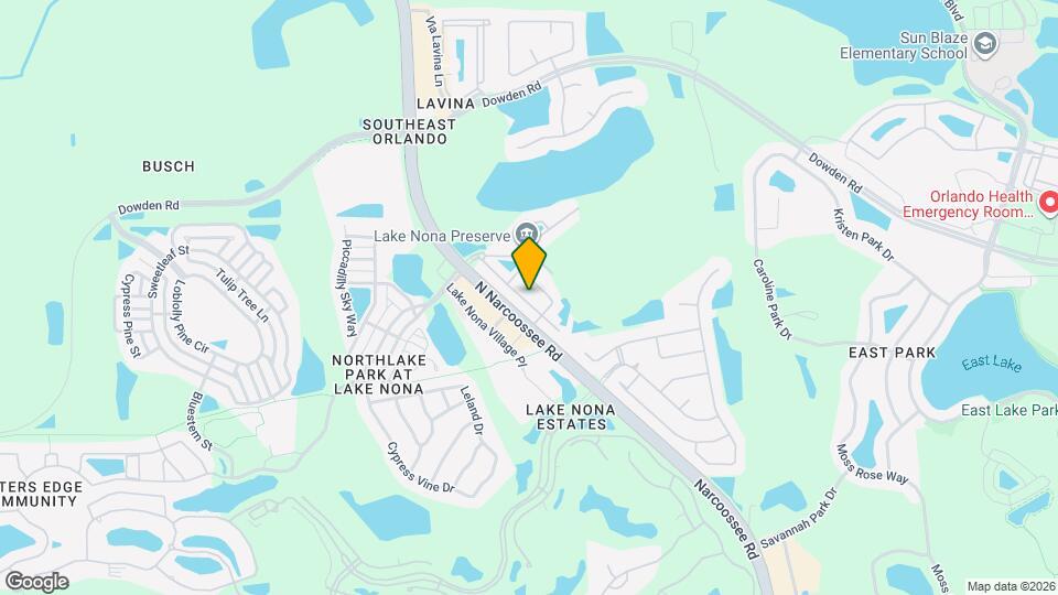 9551 Silver Buttonwood St Map and Location Details