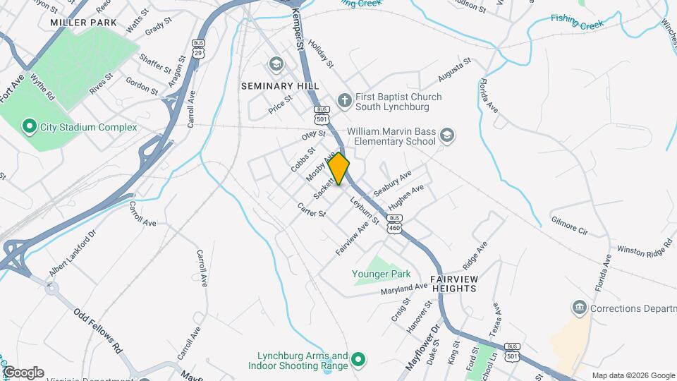 2205 Easley Ave Map and Location Details