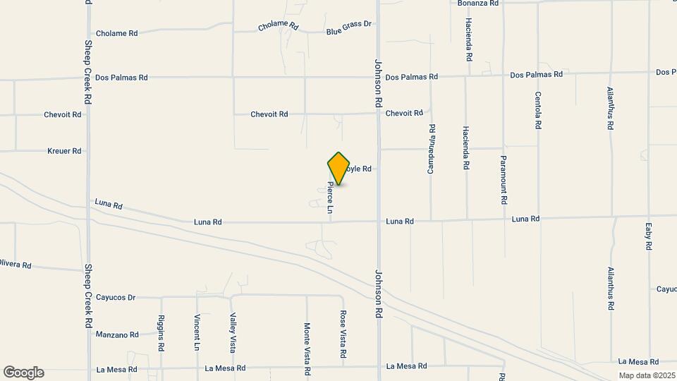 13393 Pierce Ln Map and Location Details