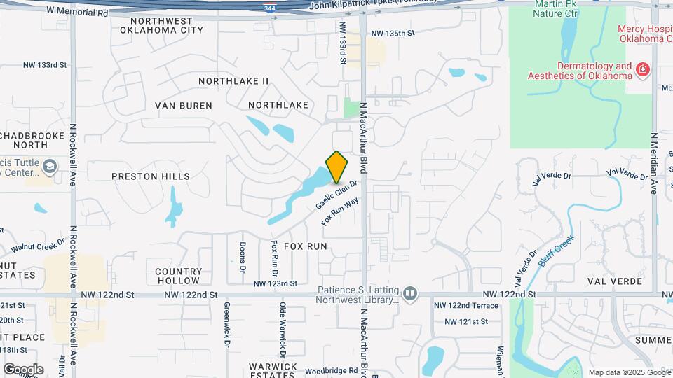 6007 Gaelic Glen Dr Map and Location Details