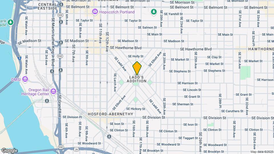 1935 SE Elliott Ave Map and Location Details