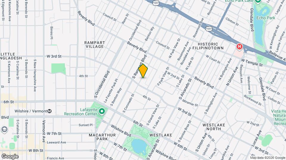 268 2/6-266 S Coronado St Map and Location Details