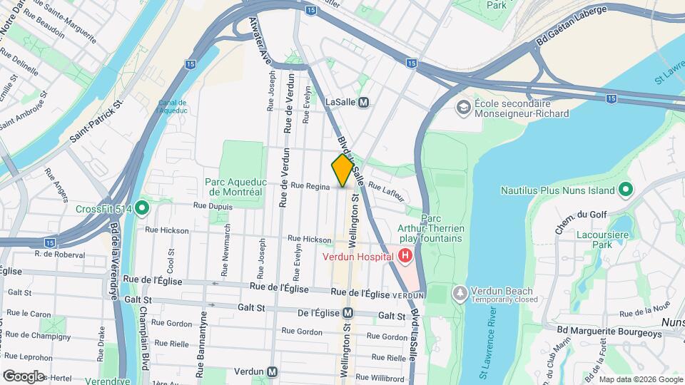 Lofts Regina Map and Location Details