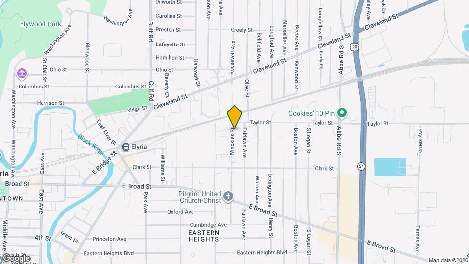 218 Winckles St Mapa y Detalles de la Ubicación