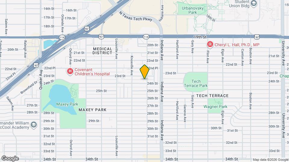 3504 24th St Map and Location Details