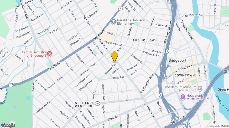 203 Benham Ave Map and Location Details