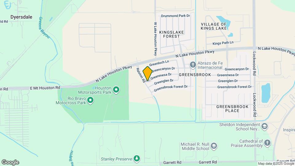 11706 Greenmesa Dr Map and Location Details