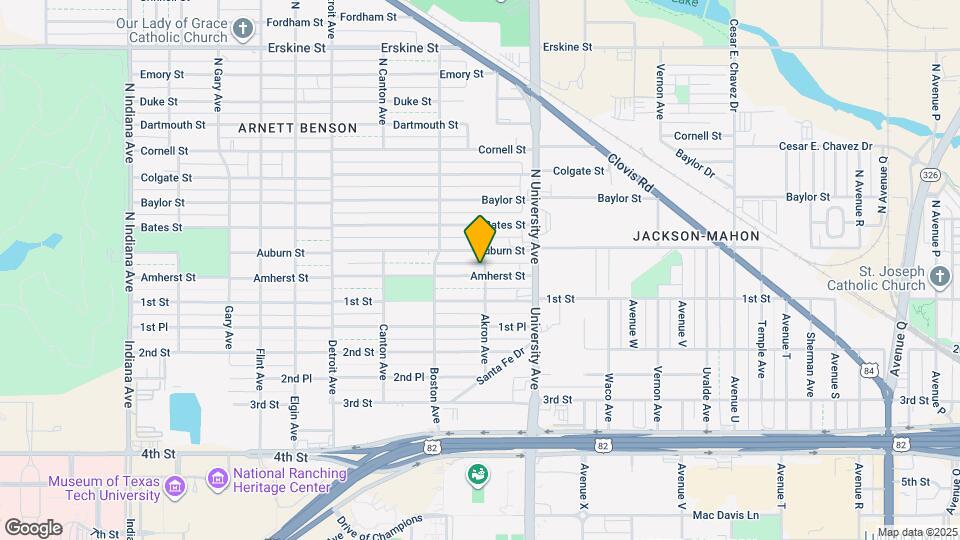 2602 Amherst St Map and Location Details