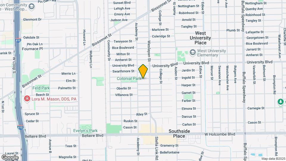 4021 Case St Map and Location Details