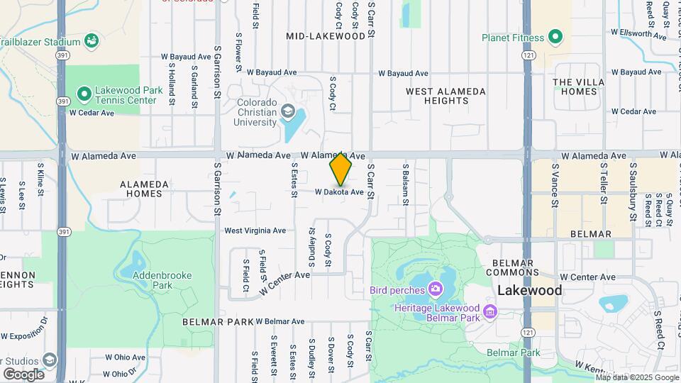 8555 W Dakota Ave Map and Location Details