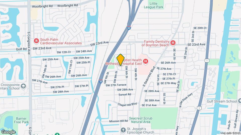2709 SW 7th St Map and Location Details