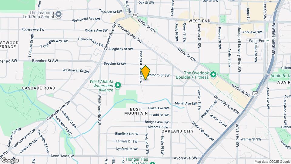 1327 Richland Rd SW Map and Location Details