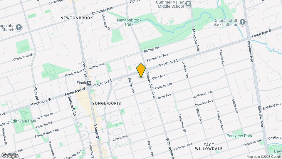 106 Olive Ave Map and Location Details