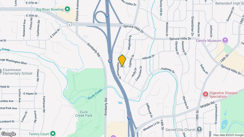 2606 Magnolia Dr Map and Location Details