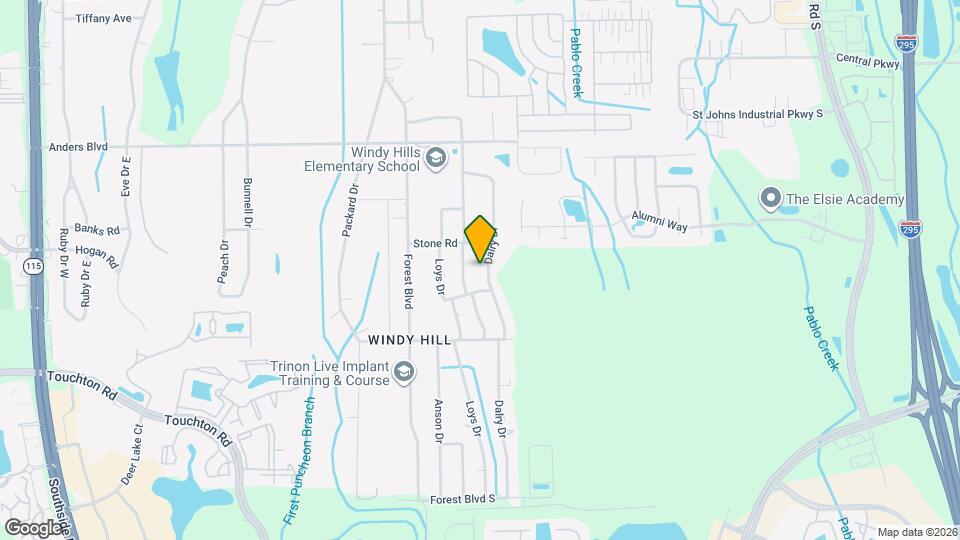 4034 Dalry Dr Map and Location Details