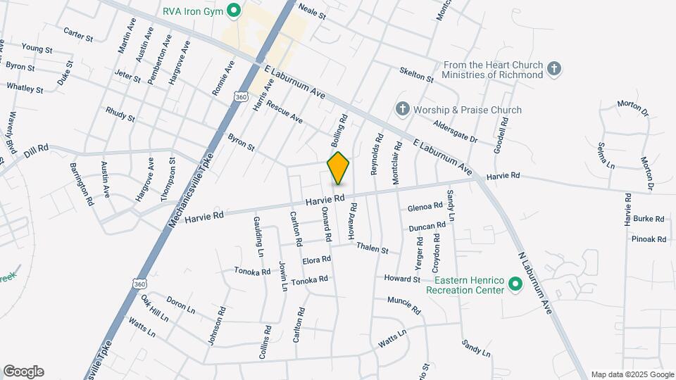 3513 Bolling Rd Map and Location Details