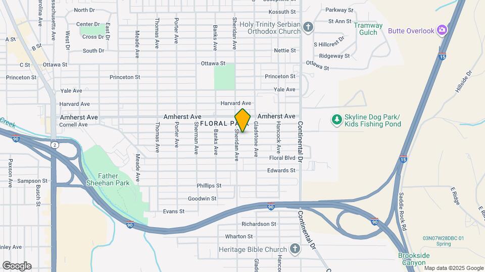 3010 Bayard St Map and Location Details