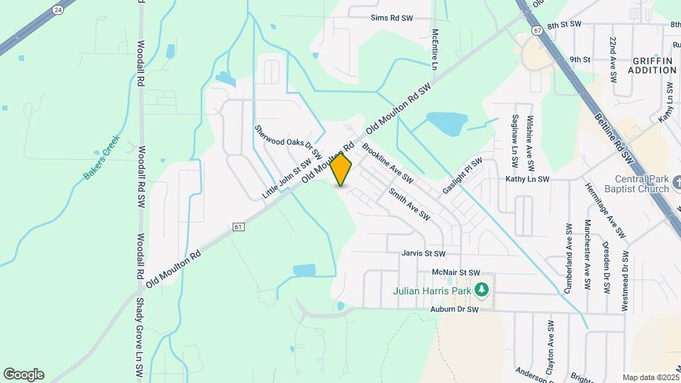 1202 Goldridge Dr SW Mapa y Detalles de la Ubicación