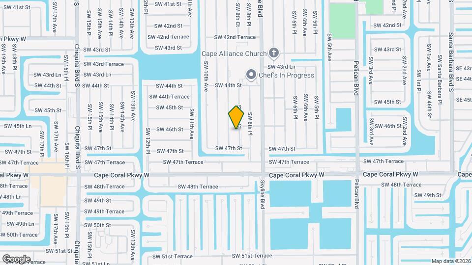 4606 SW 8th Ct Mapa y Detalles de la Ubicación