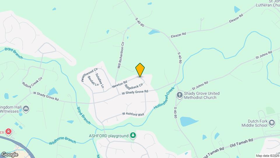 594 Newton Rd Map and Location Details