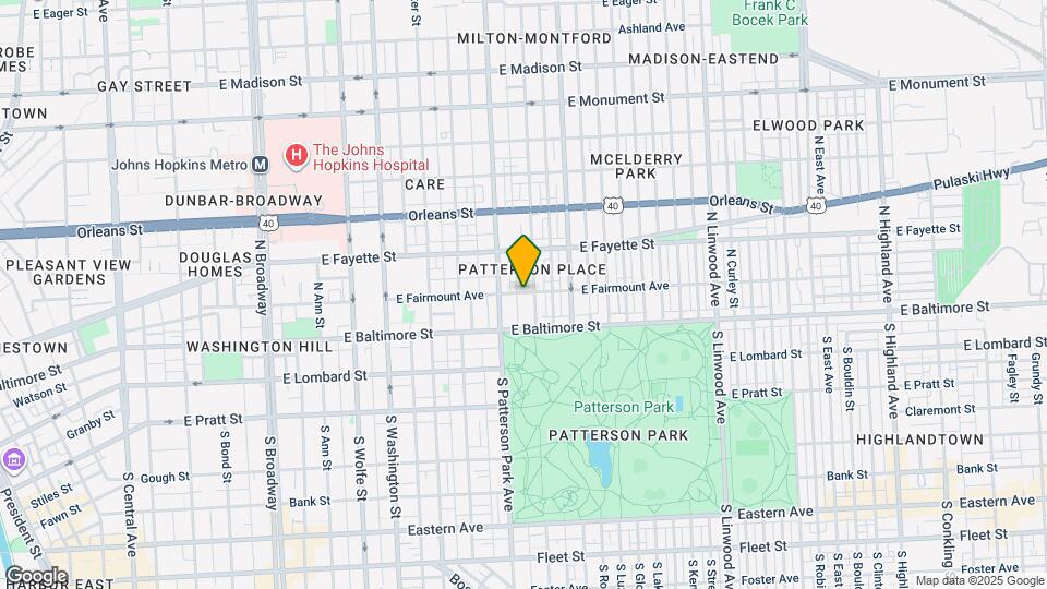 2317 E Fairmount Ave Map and Location Details