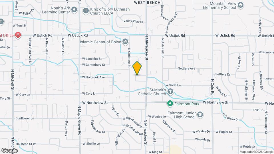 8303 W Marcum St Map and Location Details