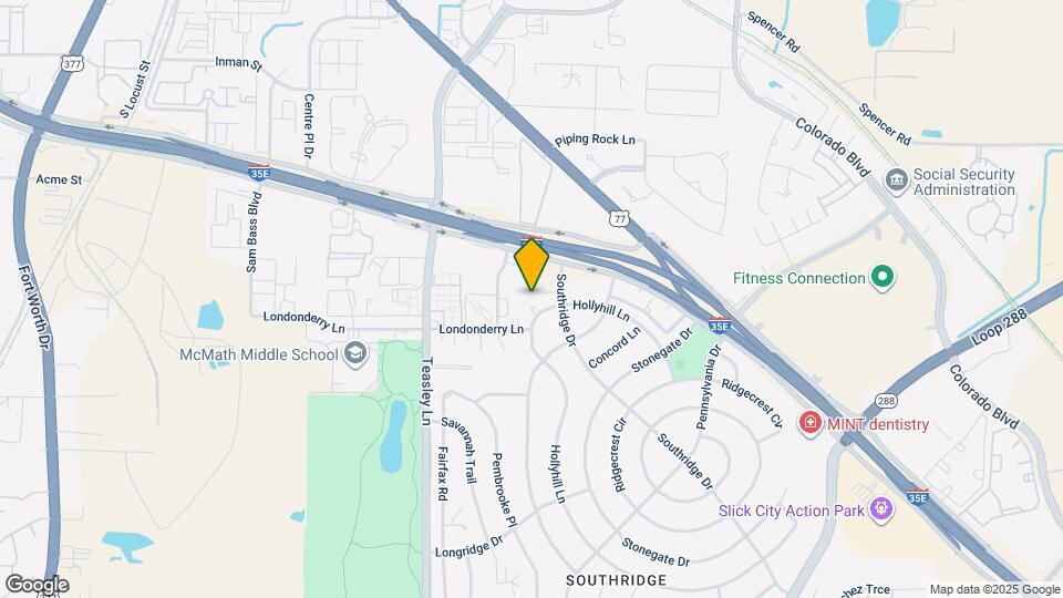 412 Hollyhill Ln Map and Location Details