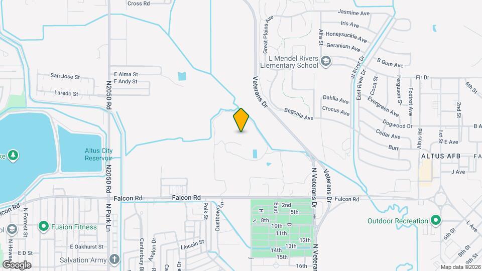 1033 Coe St Map and Location Details