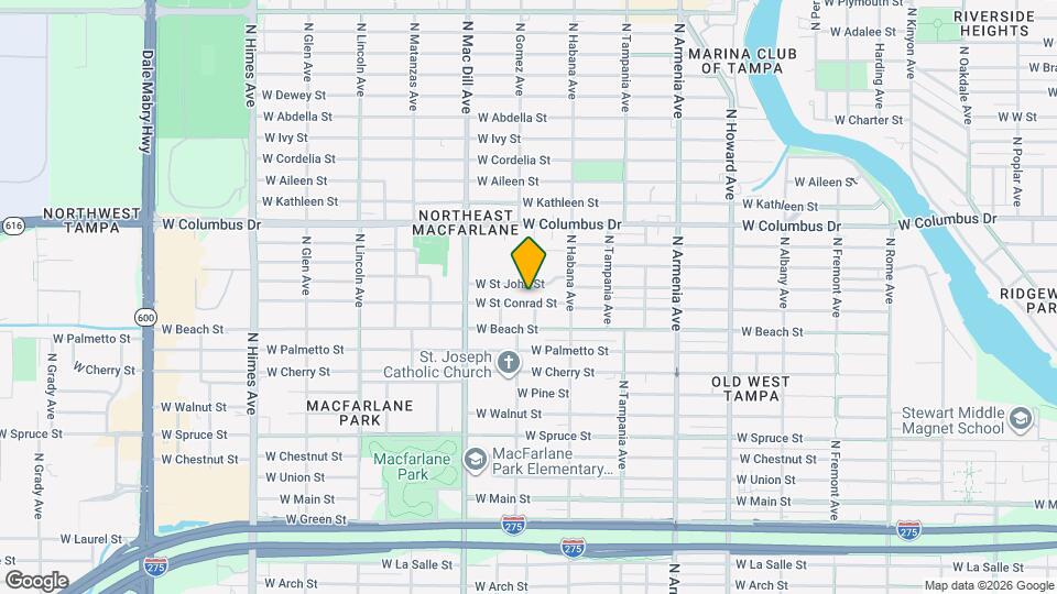 2913 W Saint Conrad St Map and Location Details