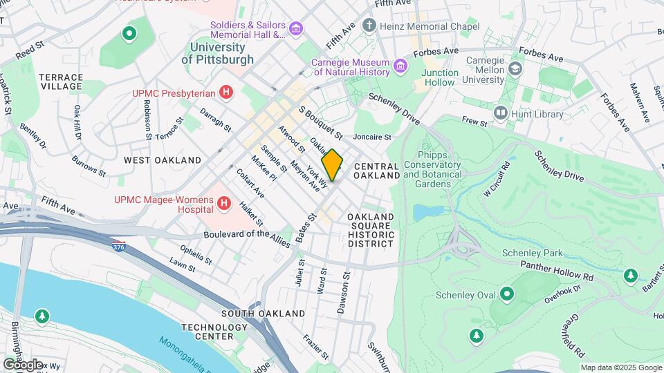 368 Atwood St, Unit 1 Map and Location Details