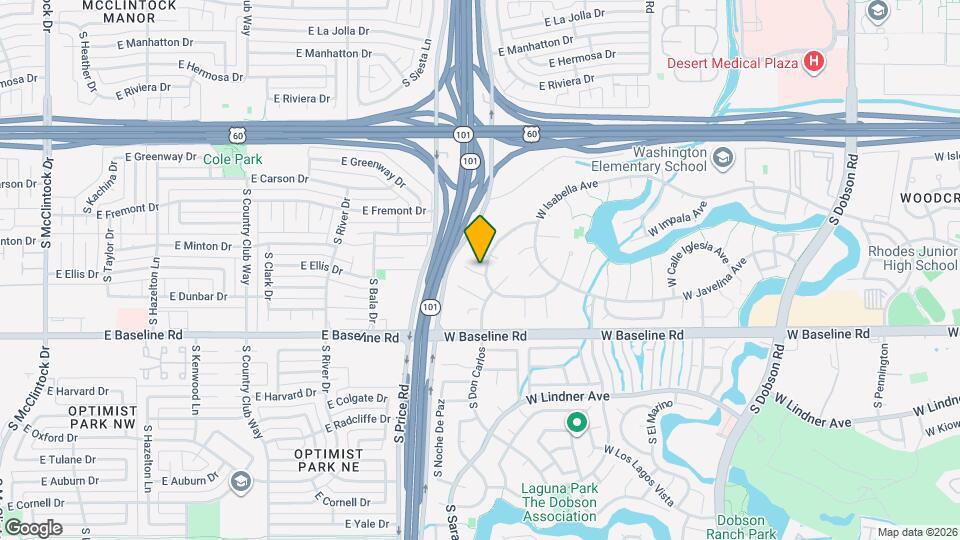 2736 W Junquillo Cir Map and Location Details