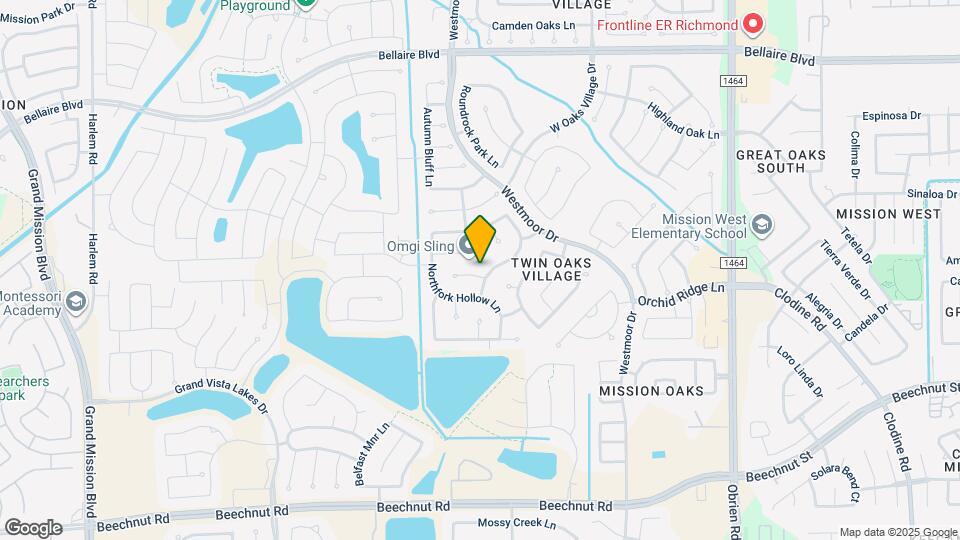 18206 Bonham Oaks Ct Map and Location Details