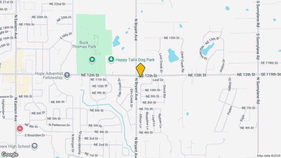 2100 NE 12th St Map and Location Details