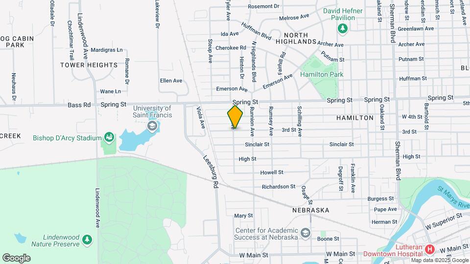 1839 3rd St Map and Location Details